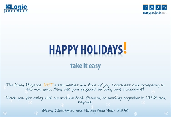 Happy Holidays!