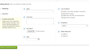 Designing Custom Forms