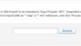 Import from MS Project