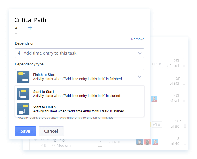 Dependencies - Project Management Software - Easy Projects